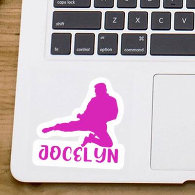 Karateka Sticker Jocelyn Karateka Sticker Jocelyn Image