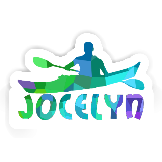 Jocelyn Autocollant Kayakiste Laptop Jocelyn Autocollant Kayakiste Laptop Image