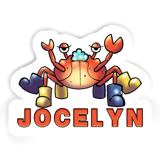 Sticker Crab Jocelyn Laptop Sticker Crab Jocelyn Laptop Image