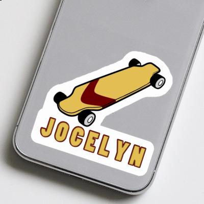 Sticker Jocelyn Longboard Laptop Image