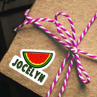 Jocelyn Sticker Watermelon Image
