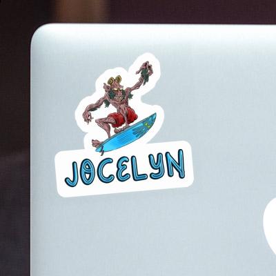 Jocelyn Sticker Surfer Notebook Jocelyn Sticker Surfer Gift package Image
