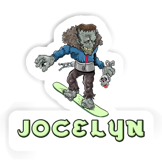 Autocollant Snowboardeur Jocelyn Notebook Autocollant Snowboardeur Jocelyn Notebook Image