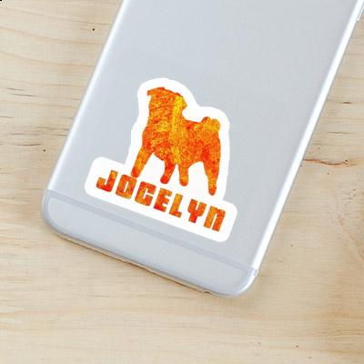 Sticker Jocelyn Mops Notebook Image