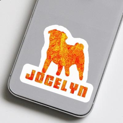 Sticker Jocelyn Pug Gift package Image