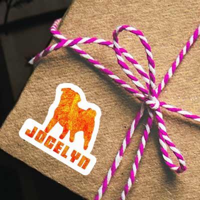 Sticker Jocelyn Mops Notebook Sticker Jocelyn Mops Notebook Image