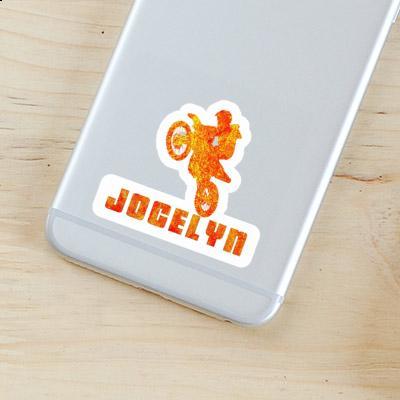 Jocelyn Sticker Motocross Rider Jocelyn Sticker Motocross Rider Image