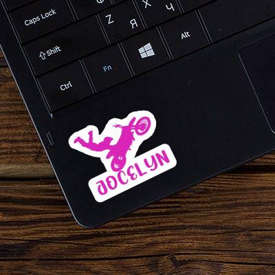Sticker Jocelyn Motocross Jumper Laptop Sticker Jocelyn Motocross Jumper Laptop Image