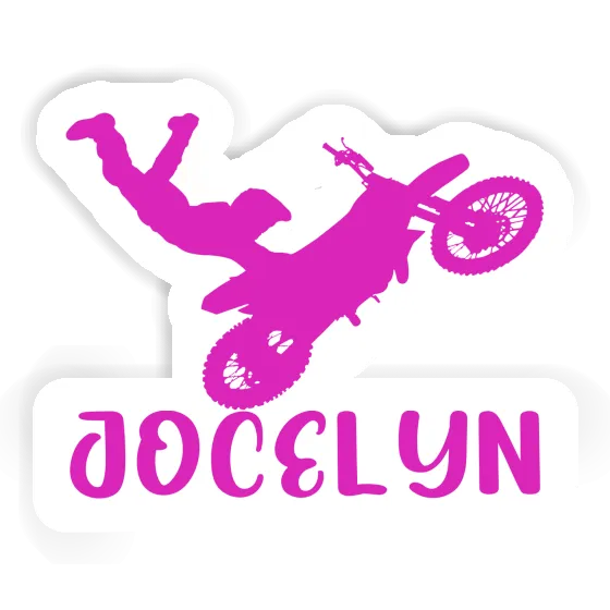 Sticker Jocelyn Motocross Jumper Sticker Jocelyn Motocross Jumper Image