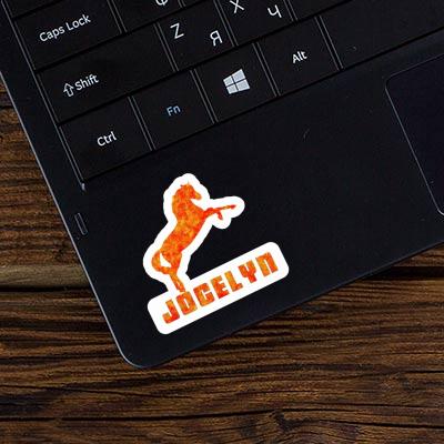 Jocelyn Sticker Horse Notebook Image