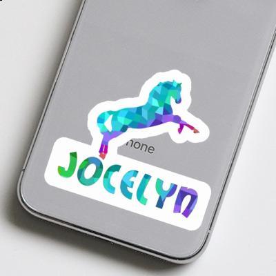 Jocelyn Autocollant Cheval Notebook Image