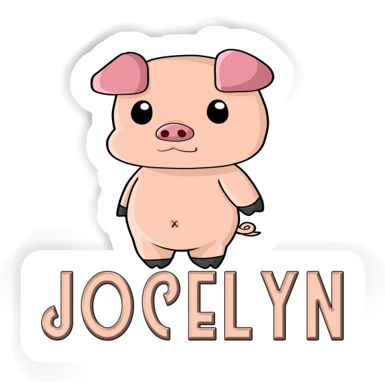 Jocelyn Autocollant Porcelet Jocelyn Autocollant Porcelet Image