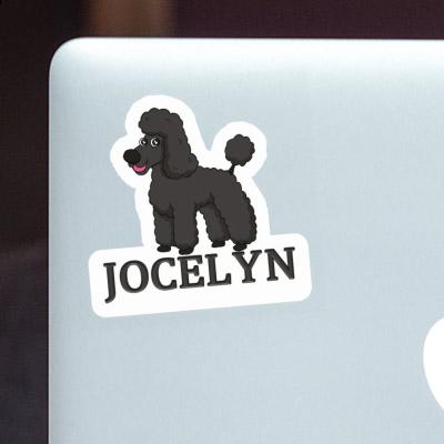 Pudel Aufkleber Jocelyn Image
