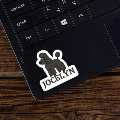 Sticker Poodle Jocelyn Laptop Image