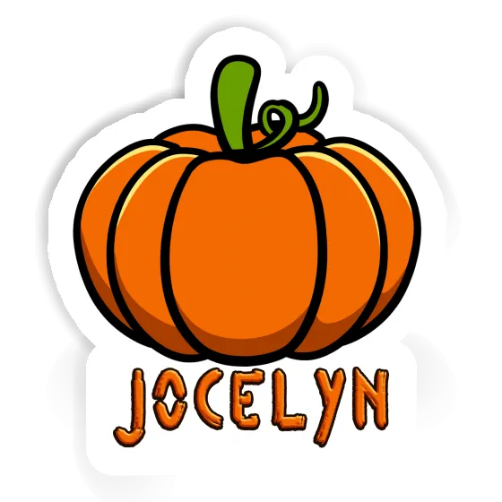 Jocelyn Sticker Kürbis Notebook Jocelyn Sticker Kürbis Gift package Image