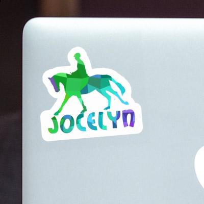 Sticker Jocelyn Horse Rider Laptop Sticker Jocelyn Horse Rider Laptop Image