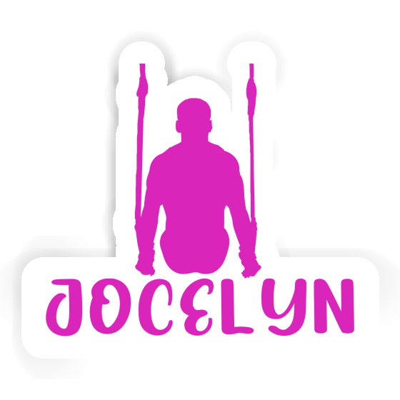 Ring gymnast Sticker Jocelyn Notebook Image