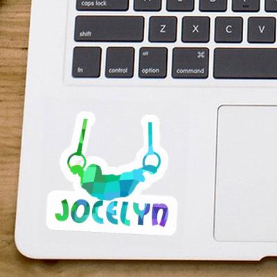 Sticker Jocelyn Ring gymnast Laptop Image