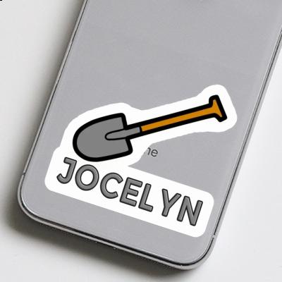 Jocelyn Sticker Shovel Notebook Image