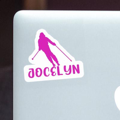 Sticker Skifahrerin Jocelyn Sticker Skifahrerin Jocelyn Image