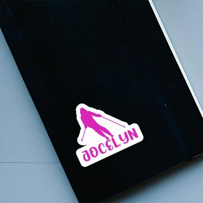 Jocelyn Autocollant Skieuse Gift package Image