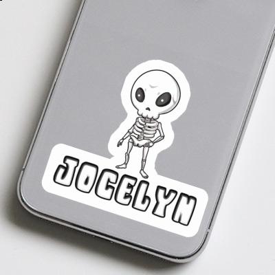 Sticker Skelett Jocelyn Notebook Image