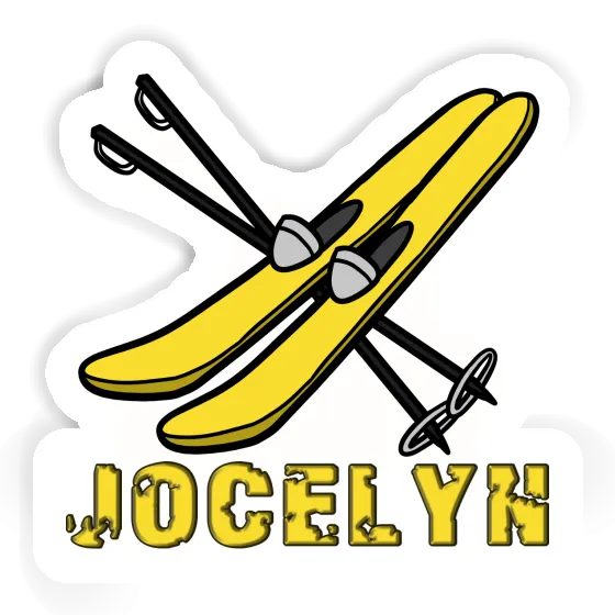 Aufkleber Ski Jocelyn Notebook Aufkleber Ski Jocelyn Notebook Image