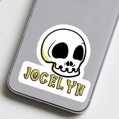 Aufkleber Totenkopf Jocelyn Notebook Image