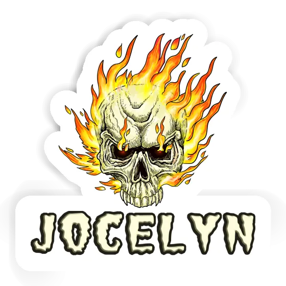 Sticker Skull Jocelyn Laptop Image