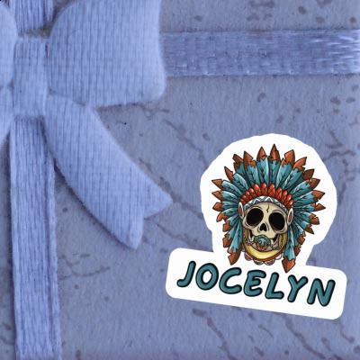 Sticker Jocelyn Baby-Skull Gift package Image