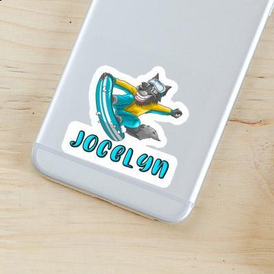 Autocollant Snowboardeur Jocelyn Notebook Autocollant Snowboardeur Jocelyn Gift package Image