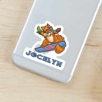 Sticker Snowboarder Jocelyn Sticker Snowboarder Jocelyn Image
