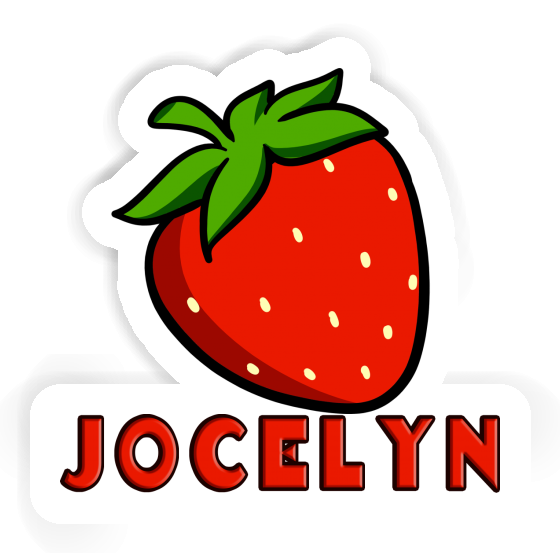 Aufkleber Erdbeere Jocelyn Image