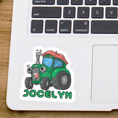 Sticker Jocelyn Tractor Image