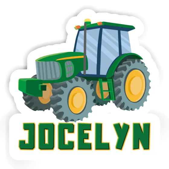 Autocollant Jocelyn Tracteur Laptop Autocollant Jocelyn Tracteur Laptop Image