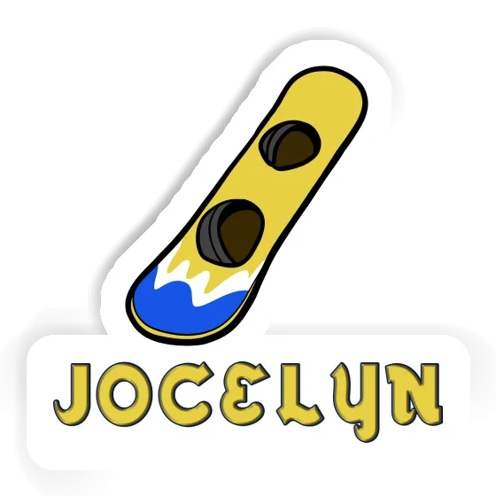 Sticker Wakeboard Jocelyn Notebook Sticker Wakeboard Jocelyn Notebook Image