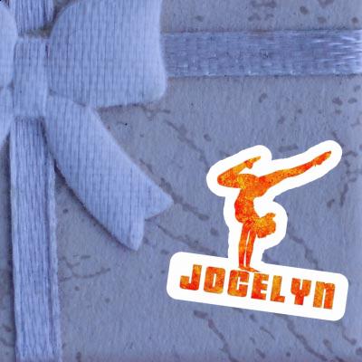 Jocelyn Sticker Yoga-Frau Notebook Jocelyn Sticker Yoga-Frau Notebook Image