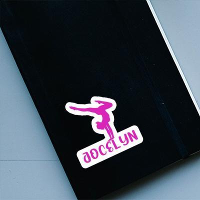 Yoga-Frau Aufkleber Jocelyn Laptop Yoga-Frau Aufkleber Jocelyn Laptop Image