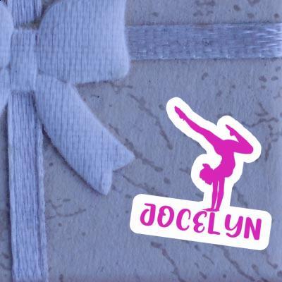 Autocollant Jocelyn Femme de yoga Gift package Image