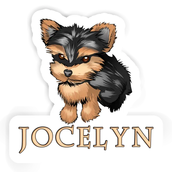 Aufkleber Jocelyn Yorkshire Terrier Gift package Image