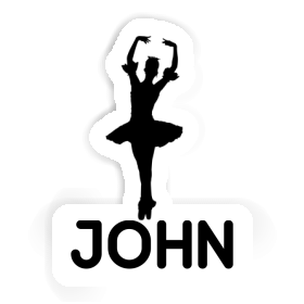 Sticker Ballerina John Image