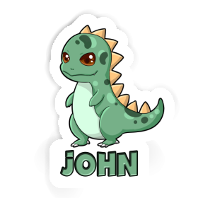 Dino Sticker John Image