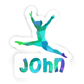Sticker Gymnastin John Image