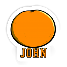 Autocollant Orange John Image