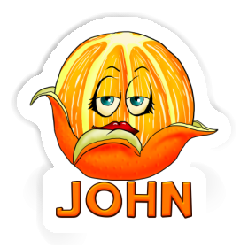 Autocollant Orange John Image