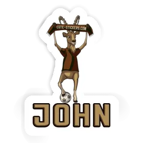 John Autocollant Bouquetin Image