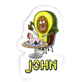 Avocat Autocollant John Image