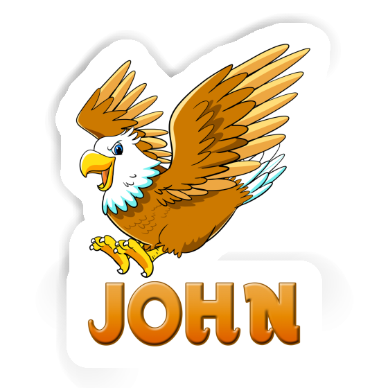 Aigle Autocollant John Image