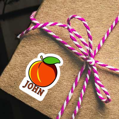 John Autocollant Abricot Notebook John Autocollant Abricot Gift package Image