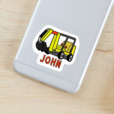 Autocollant John Mini-pelle Gift package Image